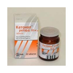 Ketonal ret tab 150mg N20
