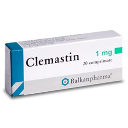 Clemastin tab 1mg N20 (Bulgaria)