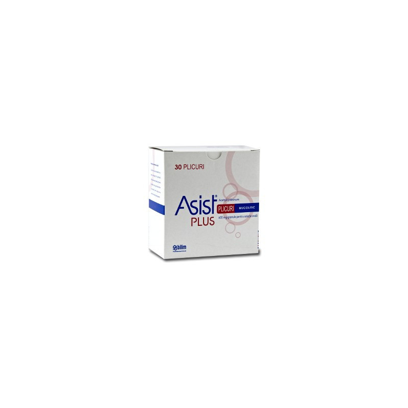 Asist Plus plic. 600mg 3gr N1