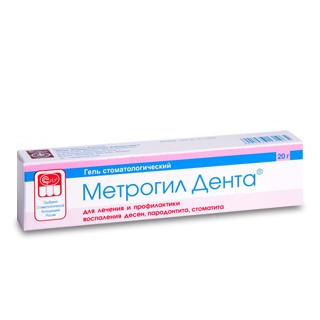 Metrogil Denta gel 1% 20g