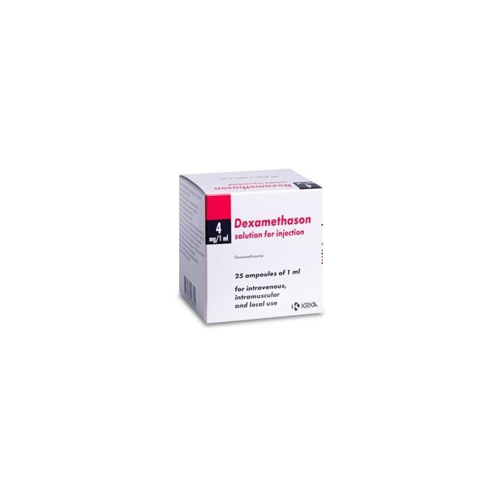 Dexamethason fiole 4mg/1ml N25(KRK