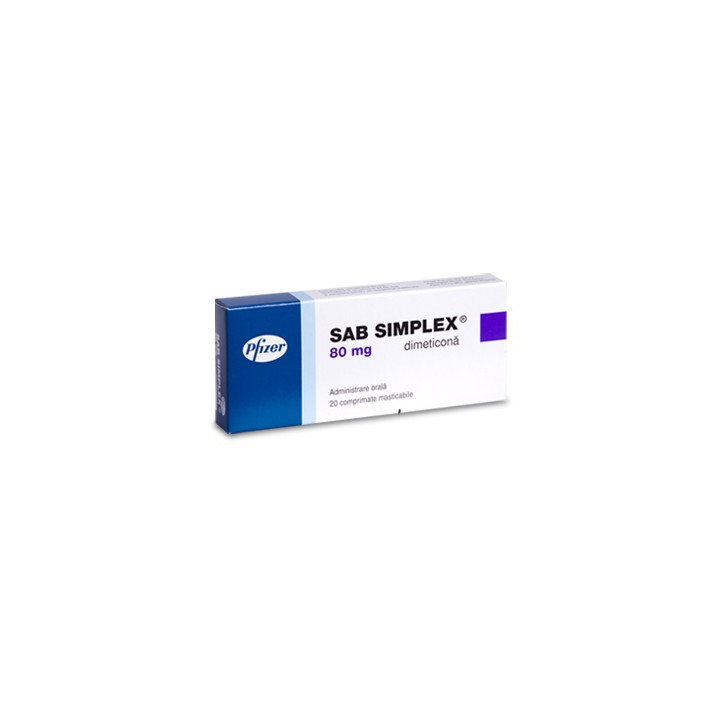 Sab Simplex tab. 80mg  N20