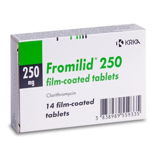 Fromilid tab 250mg N14