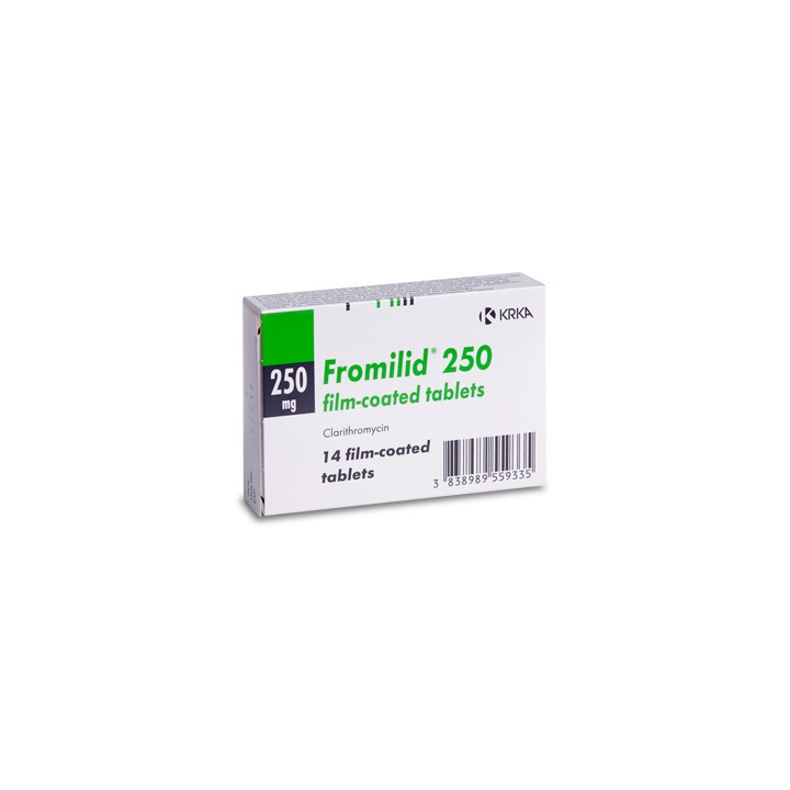 Fromilid tab 250mg N14