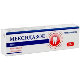 Mexidazol gel 20gr