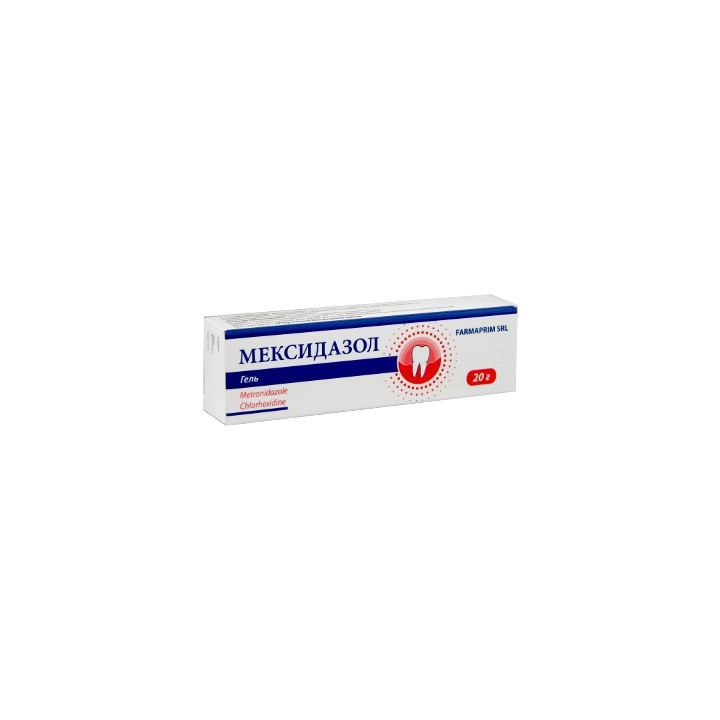 Mexidazol gel 20gr