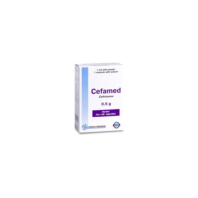 Cefamed 0.5 gr i/m N1+solv