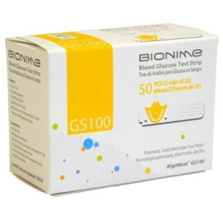 Teste pentru glucometru Bionime GS100 N50