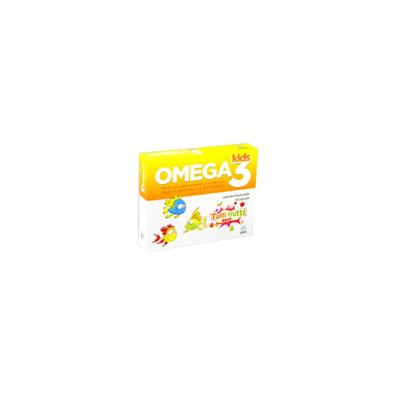 Omega 3 Kids Tutti-Frutti caps.mastic. 