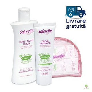 Saforelle gel intim 100ml +Saforelle crema 50ml (Set Promo)