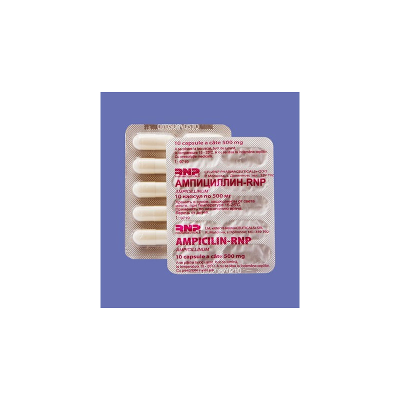 Ampicilin-RNP caps 500 mg N10x10
