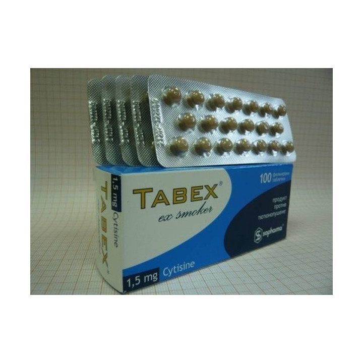 Tabex tab 1.5mg N100