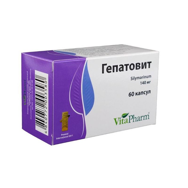 Hepatovit caps. 140mg N60