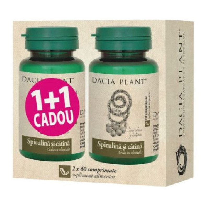 Spirulina + catina comp.N60 (1+1)