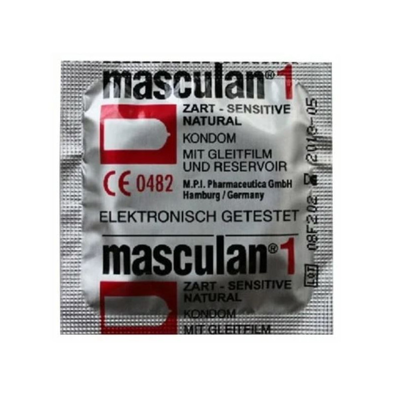 Prezervative "Masculan 1"  N1(sensitive)