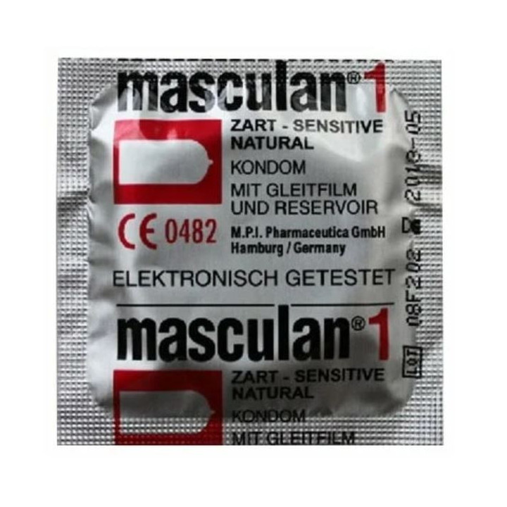Prezervative "Masculan 1"  N1 (sensitive)