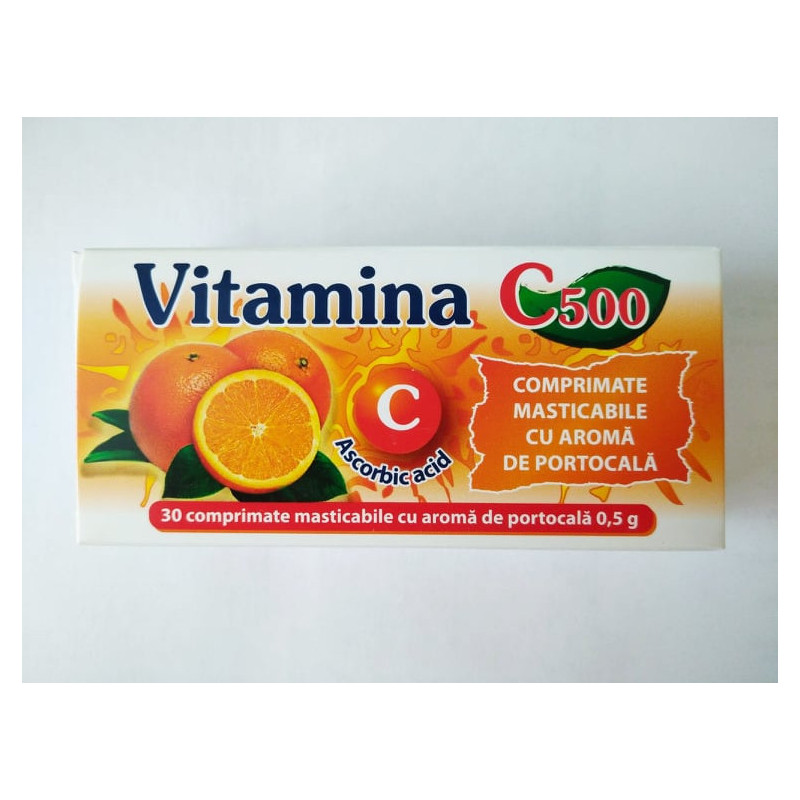 Vitamina C 500mg N30 /portocala/