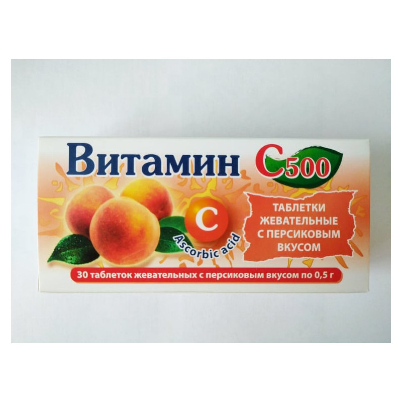 Vitamina C 500 mg N30 /piersic/