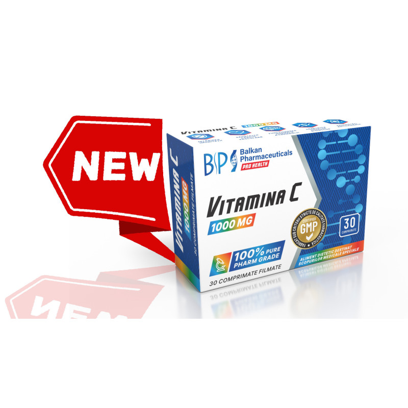 Vitamina C 1000mg comp.film. N10x3 (Balkan)