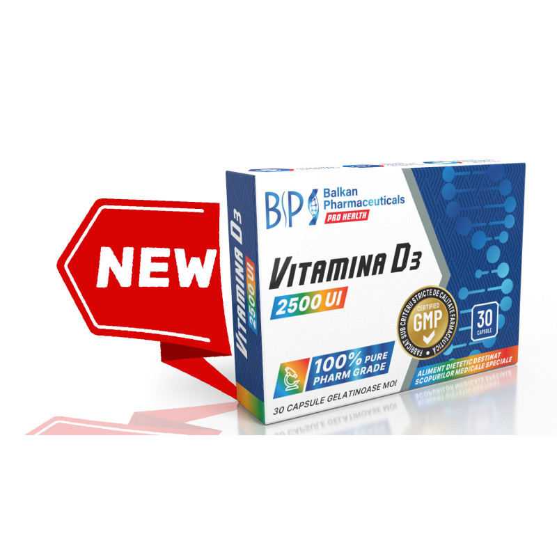 Vitamina D3 caps.moi 2500UI N30 (BP)