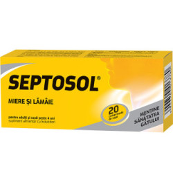 Septosol cu miere si lamaie comp. N20