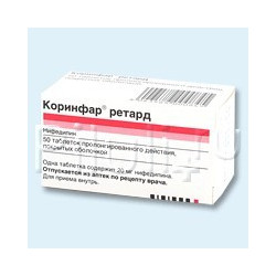 Corinfar retard dr 20mg N50 +