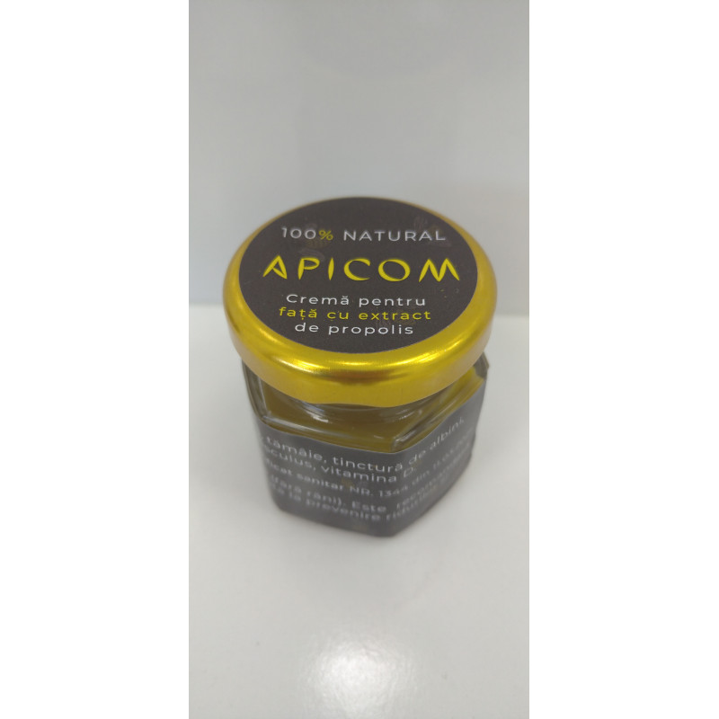 Apicom crema pt fata cu extract de propolis 30gr