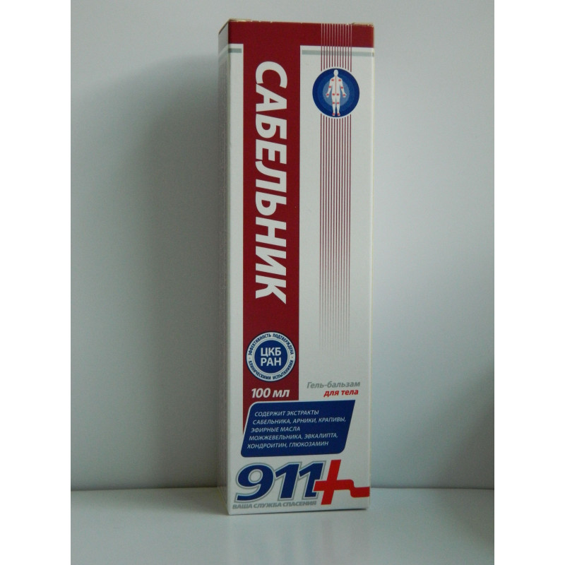 911 crema pt corp "Sabelnik" 100ml