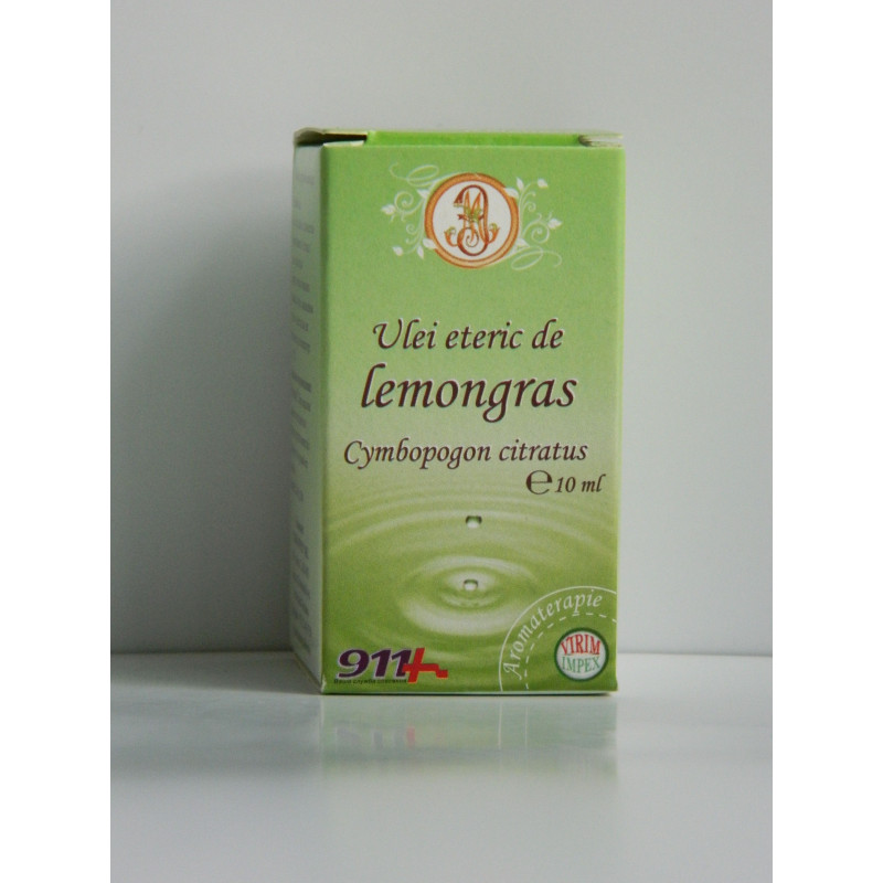 911 Ulei eteric de lemongras 10ml