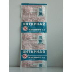 Acid Succinic comp. 0.1gr N10