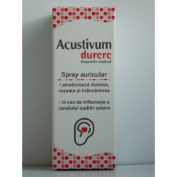Acustivum Durere spray auric. 20ml (Zdrovit)