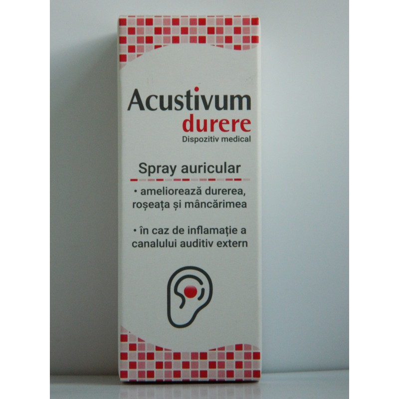 Acustivum Durere spray auric. 20ml (Zdrovit)