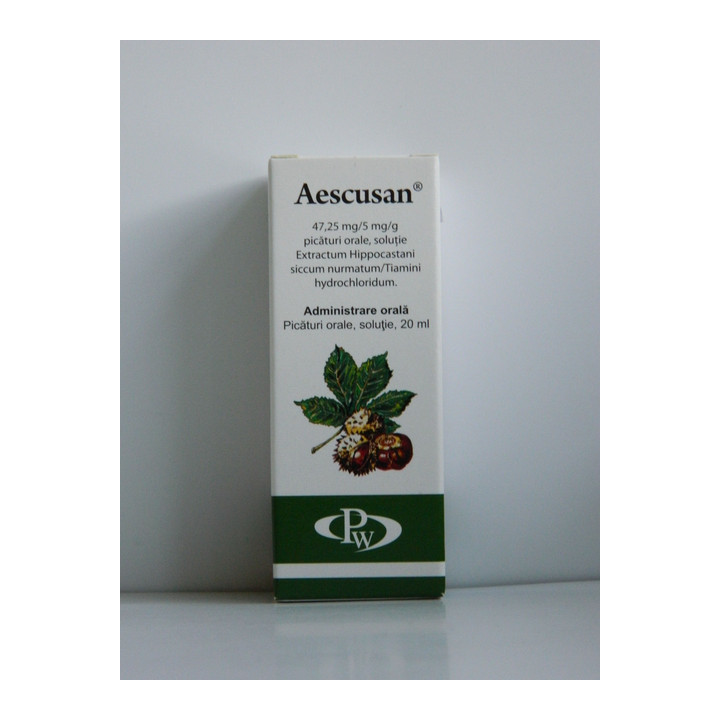 Aescusan pic 20ml - Medicamente