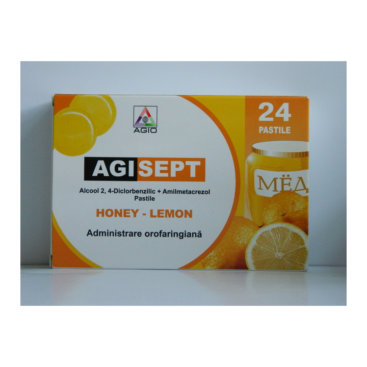 Agisept acadele N24 (miere+lamie) - Medicamente