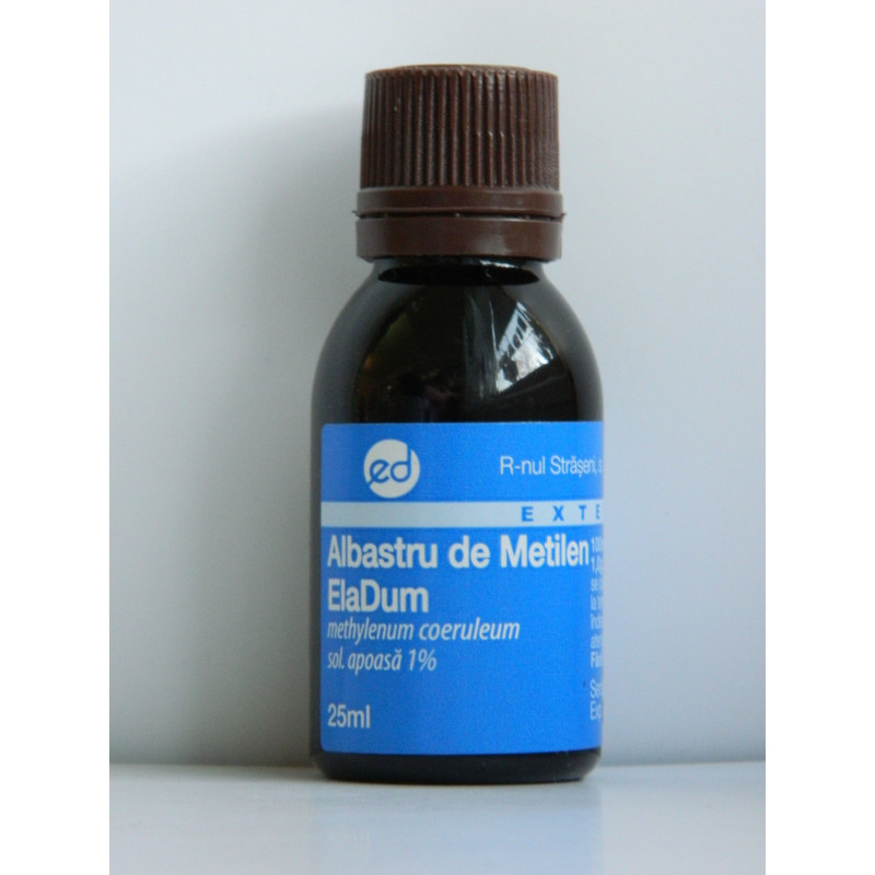 Albastru de metilen sol.ap. 1% 25ml Cojusna