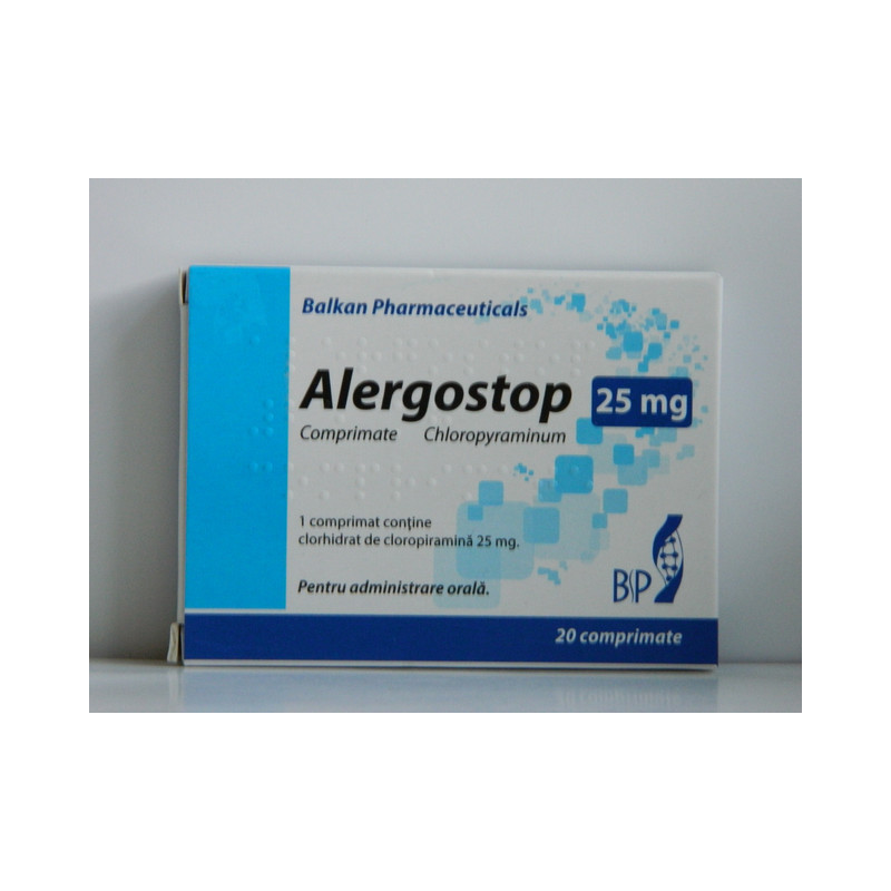 Alergostop comp. 25mg N20 (Balkan)
