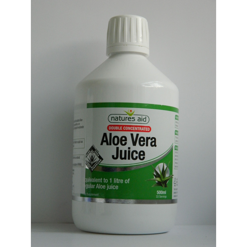 Aloe Vera suc organic concentrat 500ml (Natures Aid)