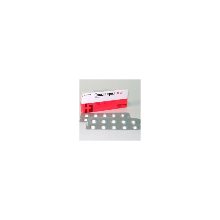 Enalapril tab 20mg N20(Hemofarm) +