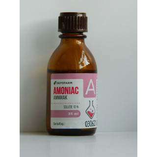 Amoniac sol. 10% 25ml (Depofarm) (20%)