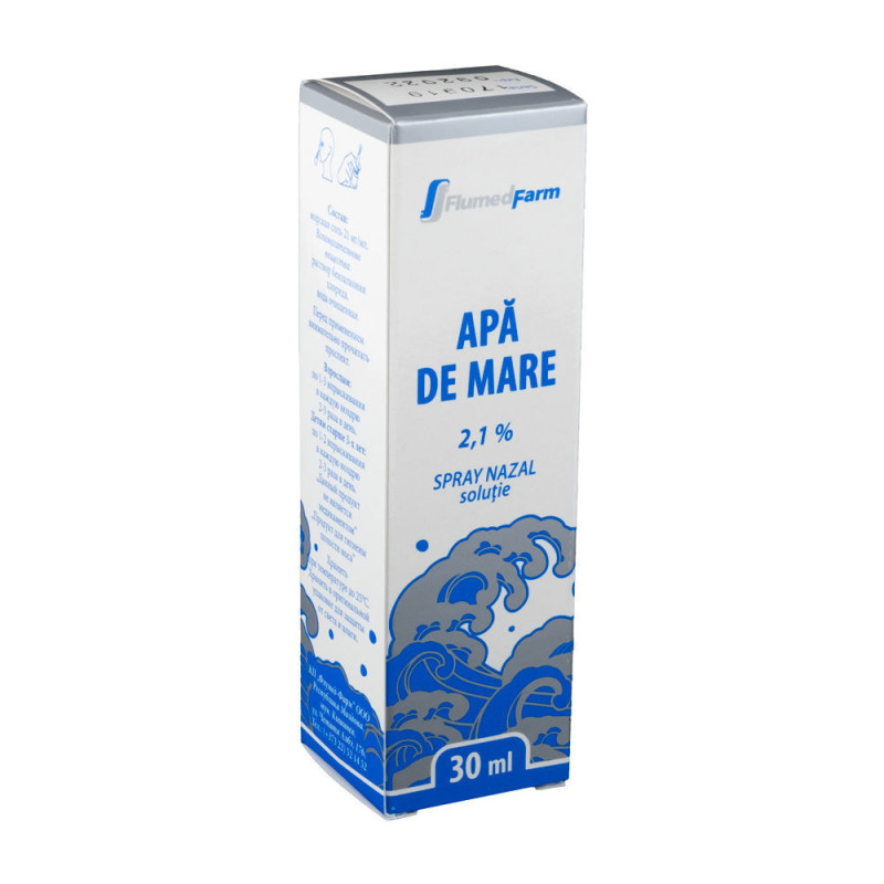 Apa de mare spray nazal 2.1% 30ml (Flumed)