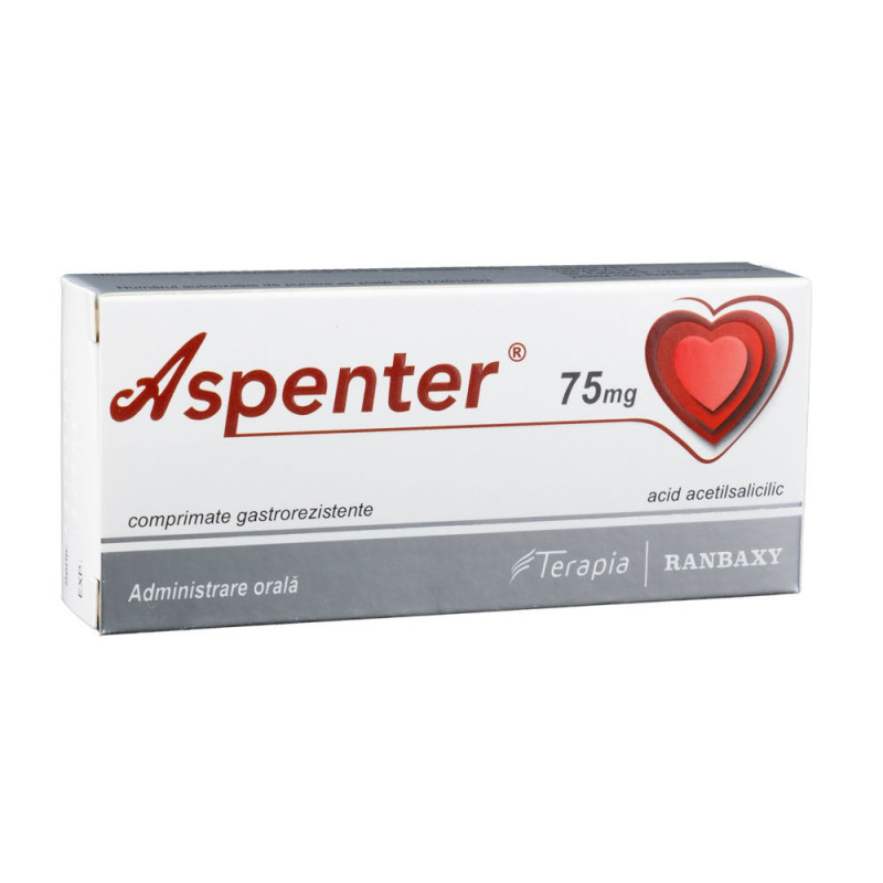 Aspenter comp film  75 mg N30+ - Medicamente