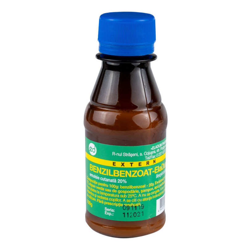 Benzilbenzoat emulsie 20% 100g (Cojusna)