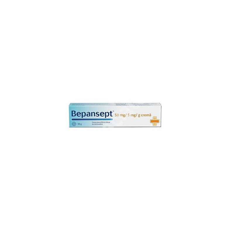 Bepansept crema 50mg+5mg/gr. 30gr.