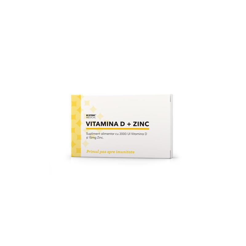 Bitonic vitamina D3 + Zinc caps. N15x2