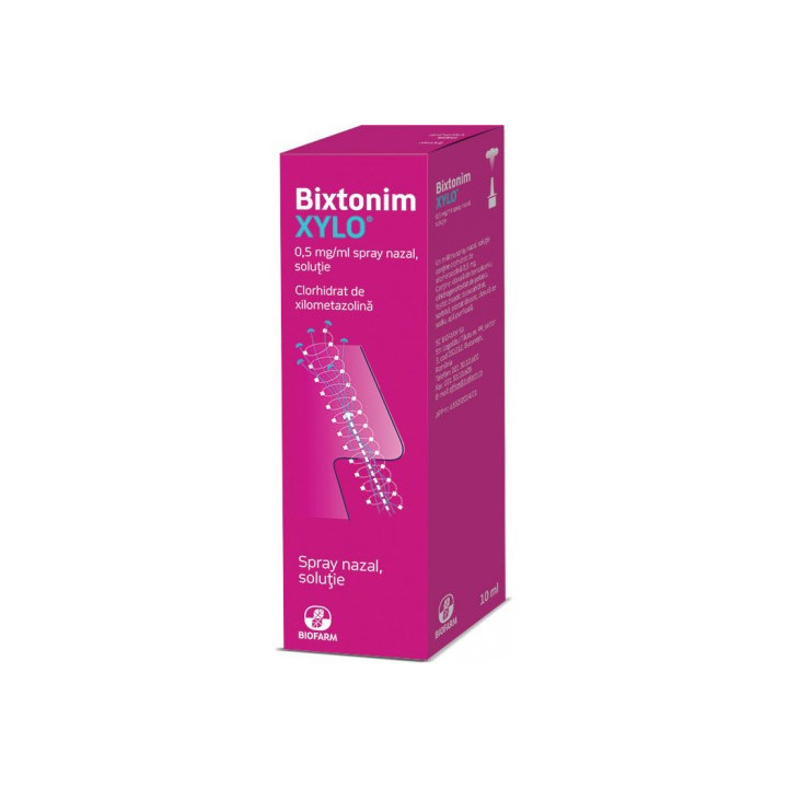 Bixtonim Xylo spray 0 05 10ml - Medicamente
