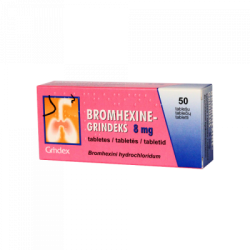 Bromhexin tab 8mg N50 (Grindex)
