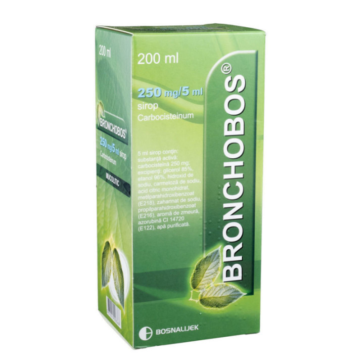 Bronchobos sirop 250mg/5ml 200ml