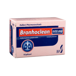 Bronhoclean praf 600mg 3gr. N10 (Balkan)