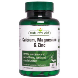 Calciu + magnesium + Zn tab. N90 (Natures Aid)