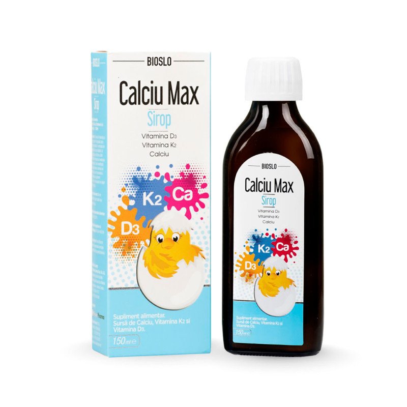 Calciu Max sirop 150ml (Bioslo)
